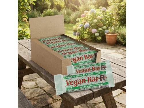 Pachet 10+2 Batoane proteice vegane, Vegan-R 50 gr